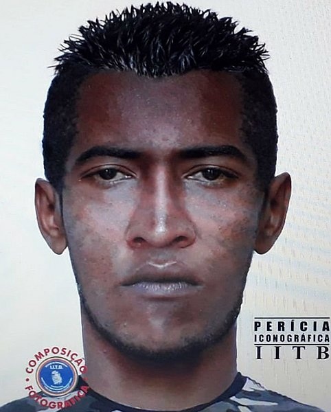 Segundo a Polícia Civil, uma vítima conseguiu descrever a fisionomia que gerou o retrato falado. Segundo a Polícia Civil, uma vítima conseguiu descrever a fisionomia que gerou o retrato falado.